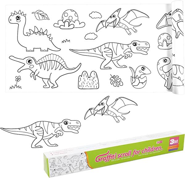  Cuộn tranh tô màu decal 