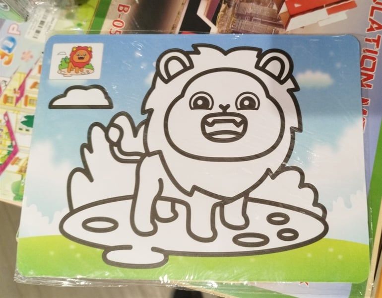  Tranh cát A5 màu 