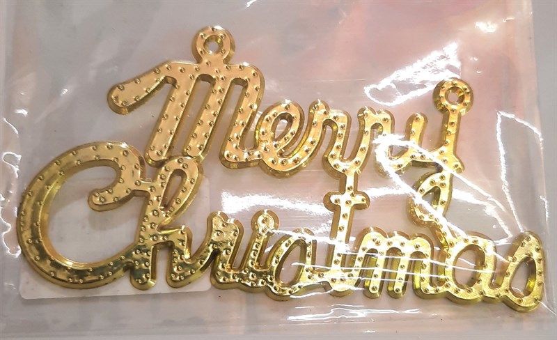  Chữ Merry Xmas 10Cm 