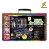  Bộ Màu Vẽ Hộp Gỗ MS-89-Colormate 