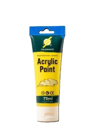  Tuýp màu vẽ Acrylic Paint 75ml-Colormate 