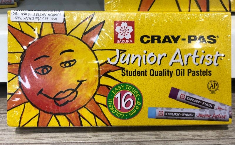  Màu sáp dầu CRAY-PAS JUNIOR ARTIST 16 màu 