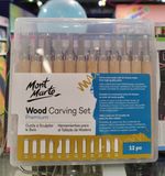  MM Wood Carving Set 12pc 
