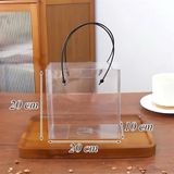  Túi mica trong suốt 20x20x10cm 