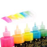  Chai Màu Vẽ Neon Glitter Glue 120ml 