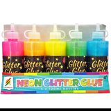  Chai Màu Vẽ Neon Glitter Glue 120ml 