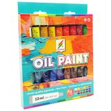  Hộp màu sơn dầu 18 tuýp (oil paint)-Colormate 