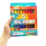  Hộp màu sơn dầu 18 tuýp (oil paint)-Colormate 