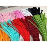  Kẽm nhung màu mix kim tuyến 