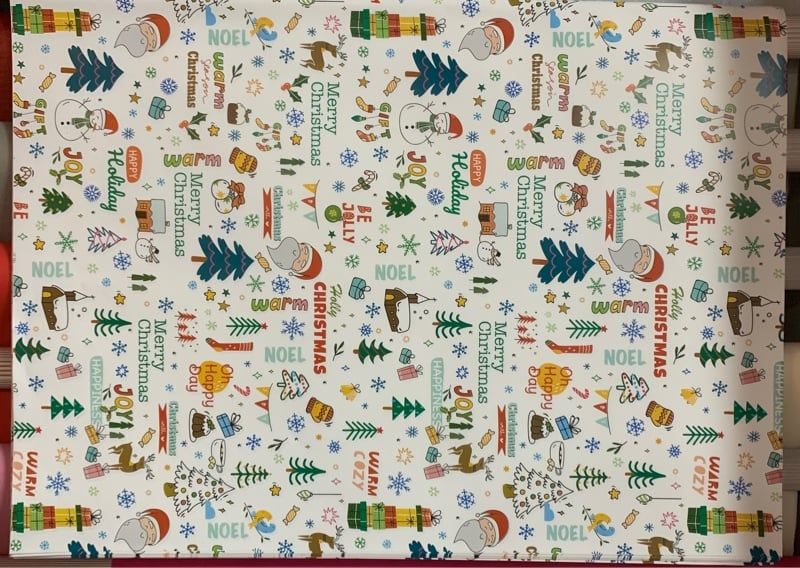  Giấy gói quà Couche Noel - VN50 