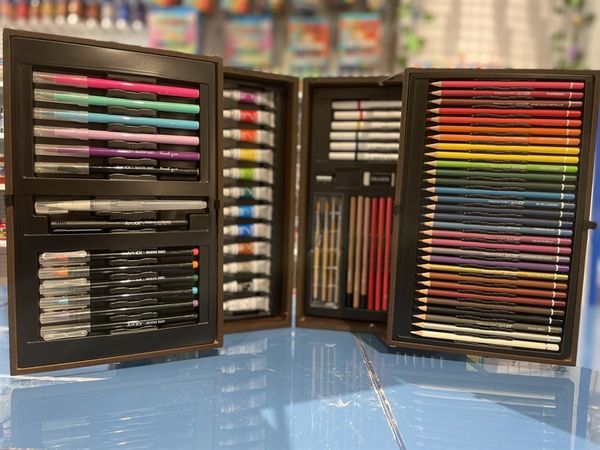  Bộ màu vẽ hộp gỗ 151W (151 chi tiết) 