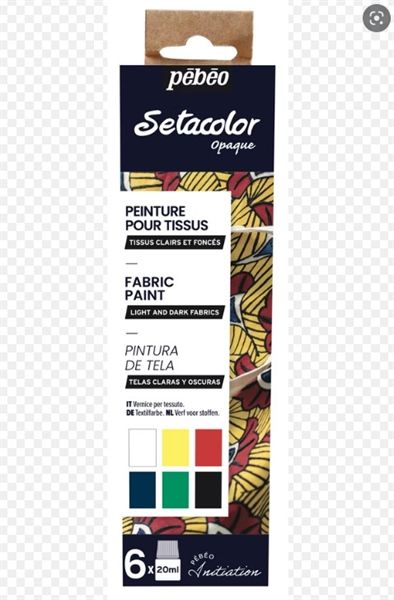 Setacolor opaque matt 6x20ml