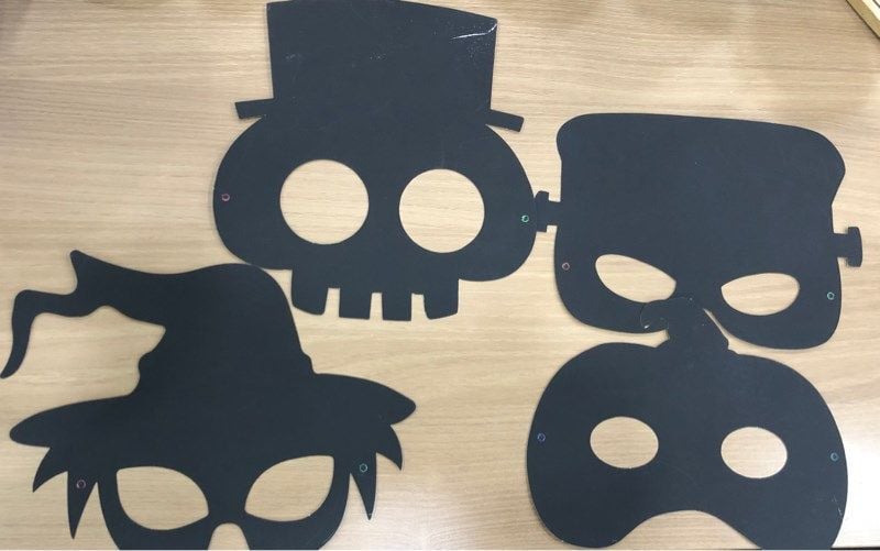  Mặt nạ cạo Halloween 15 