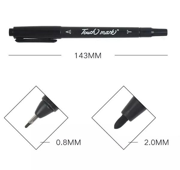  Bút 2 đầu 0,8mm/2mm 