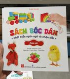  Sách bóc dán phát triển ngôn ngữ và nhận biết 