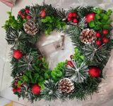  Vòng Nguyệt Quế 40cm kèm 20 đèn 