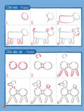  Họa sĩ tí hon - Learn to draw... Animals! - Nào, ta cùng học vẽ… các loài động vật! -59N_Pet 