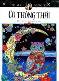  Tập tô màu cú thông thái 