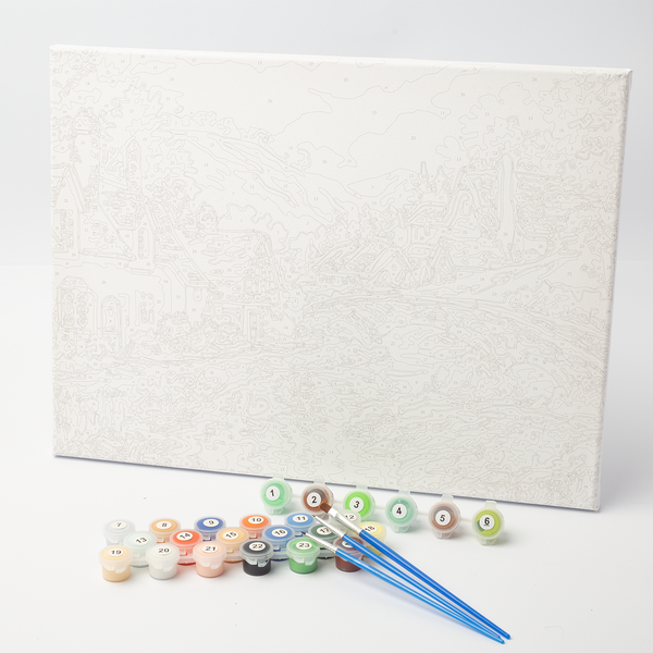  Tranh Tô Màu Số Hoá Hometown A3-Colormate 