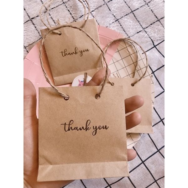  Túi giấy Kraft 9.5x8.5x3 