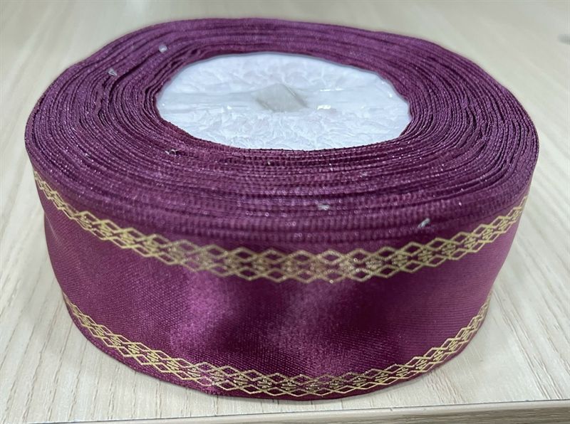  Ruy băng Lụa 4cm Kate Viền 20m 