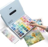  HIMI 112 Colors 12ml Gouache Paint Set Ice Blue Packaging 