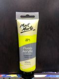  MM Fluoro Acrylic Paint 50ml - Yellow 