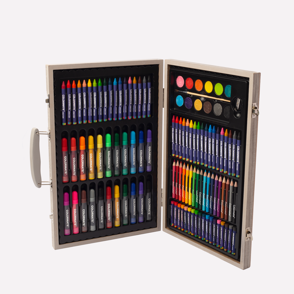  Bộ màu vẽ hộp gỗ cao cấp MS-110WP-Colormate 