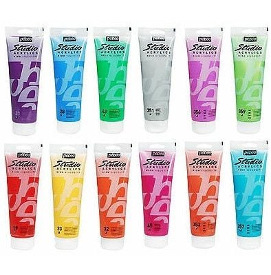  Studio acrylic 100ml Primary magenta 