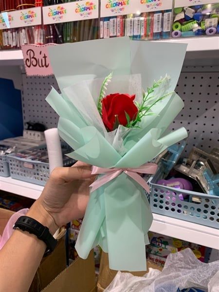  Bó hoa 1 bông mini 