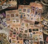  Sticker DS_Vintage Stamp Deco 
