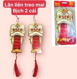  Lân liễn treo mai ( 10 x 20cm) 