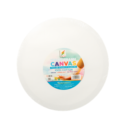  Khung canvas tròn 40cm-Colormate 