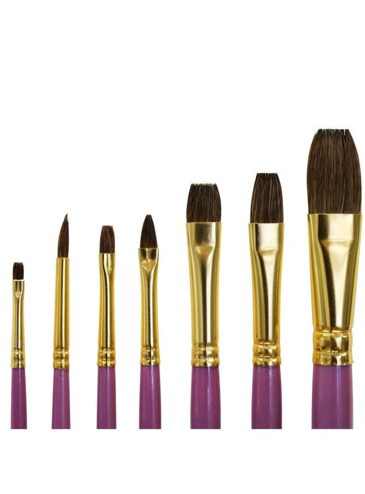  Bộ 7 Cây Cọ Vẽ Màu Nước 