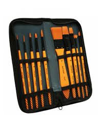  Bộ 10 Cây Cọ Vẽ Màu Acrylic 