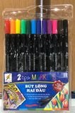  Bộ 12 cây bút lông 2 đầu-Colormate 