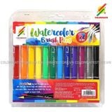  Bộ 12 Bút Lông Đầu Cọ Màu Nước Brush Pen-Colormate 