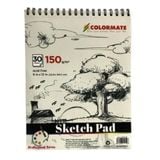  Tập Giấy Vẽ Sketch Pad A4 Định Lượng 150GMS 30 Tờ-Colormate 