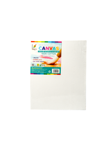 Bảng canvas 20x25cm-Colormate 