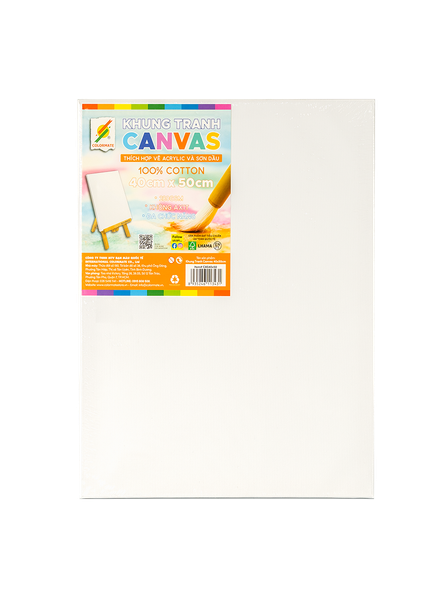  Khung tranh canvas 40x50cm-Colormate 