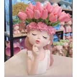  Chậu hoa Cô bé tóc dài 
