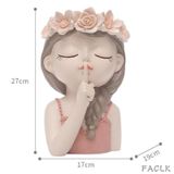  Chậu hoa Cô bé tóc bím 