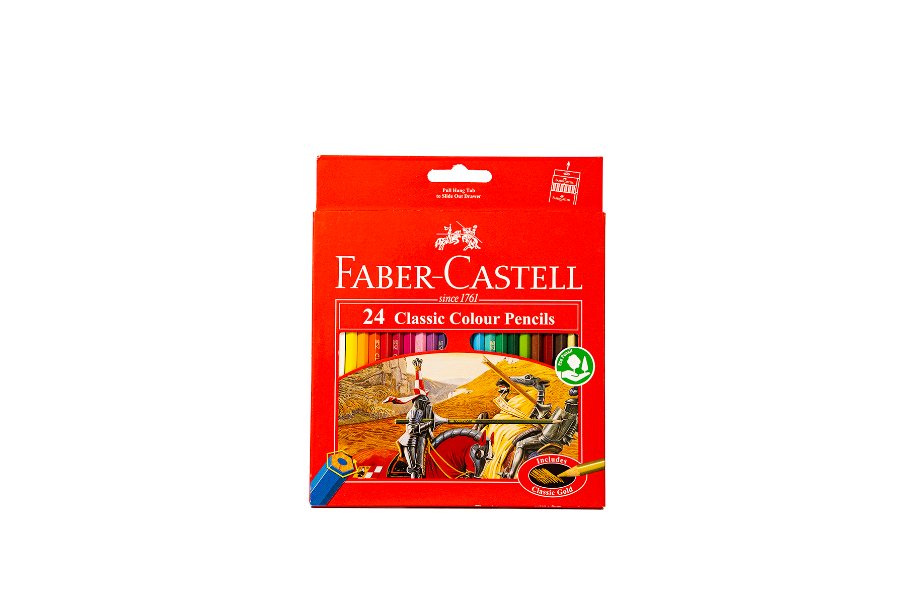  Chì Màu Classic Knight - 24 Màu Dài 