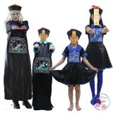  Trang phục hóa trang cương thi bé gái size S 