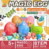  ĐỒ CHƠI KHẢO CỔ HATCHIMALS VỪA 