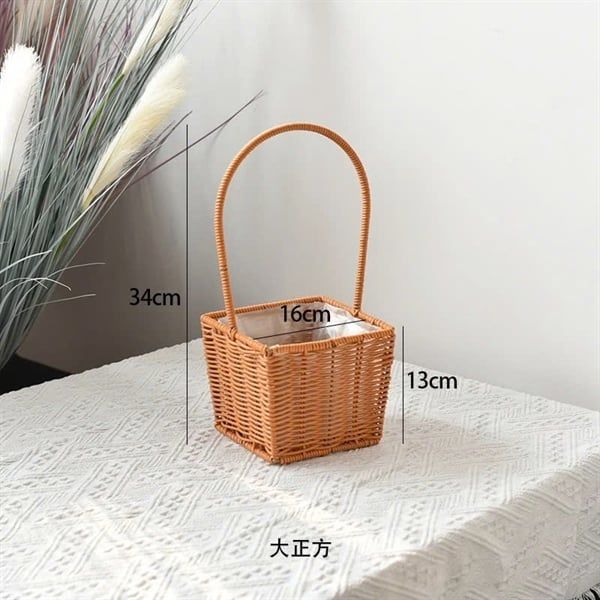  Giỏ mây cắm hoa V16x13x34 