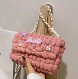  DIY đan len đeo chéo 