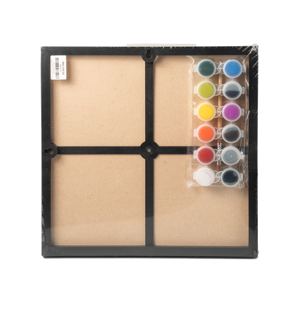  Khung tranh canvas MDF + paint pots 
