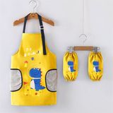 Tạp dề cao cấp 3 nút Mia màu bò lợt 