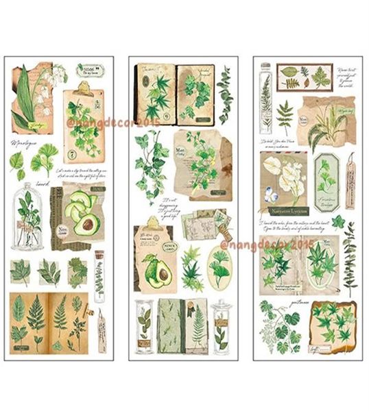  Sticker 3D_Vintage Flower Deco 